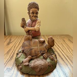 Gnome and Turtle figurine